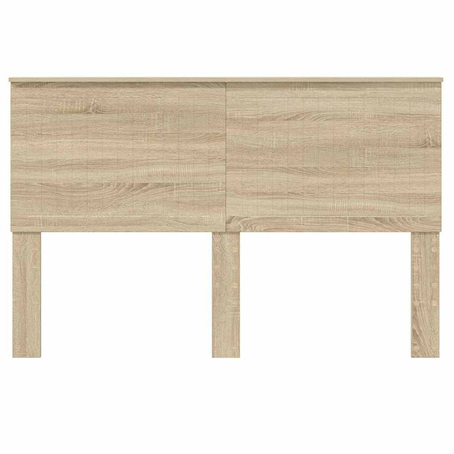Hoofdbord met hoofdeinde Sonoma Eiken 150 cm Bewerkt hout