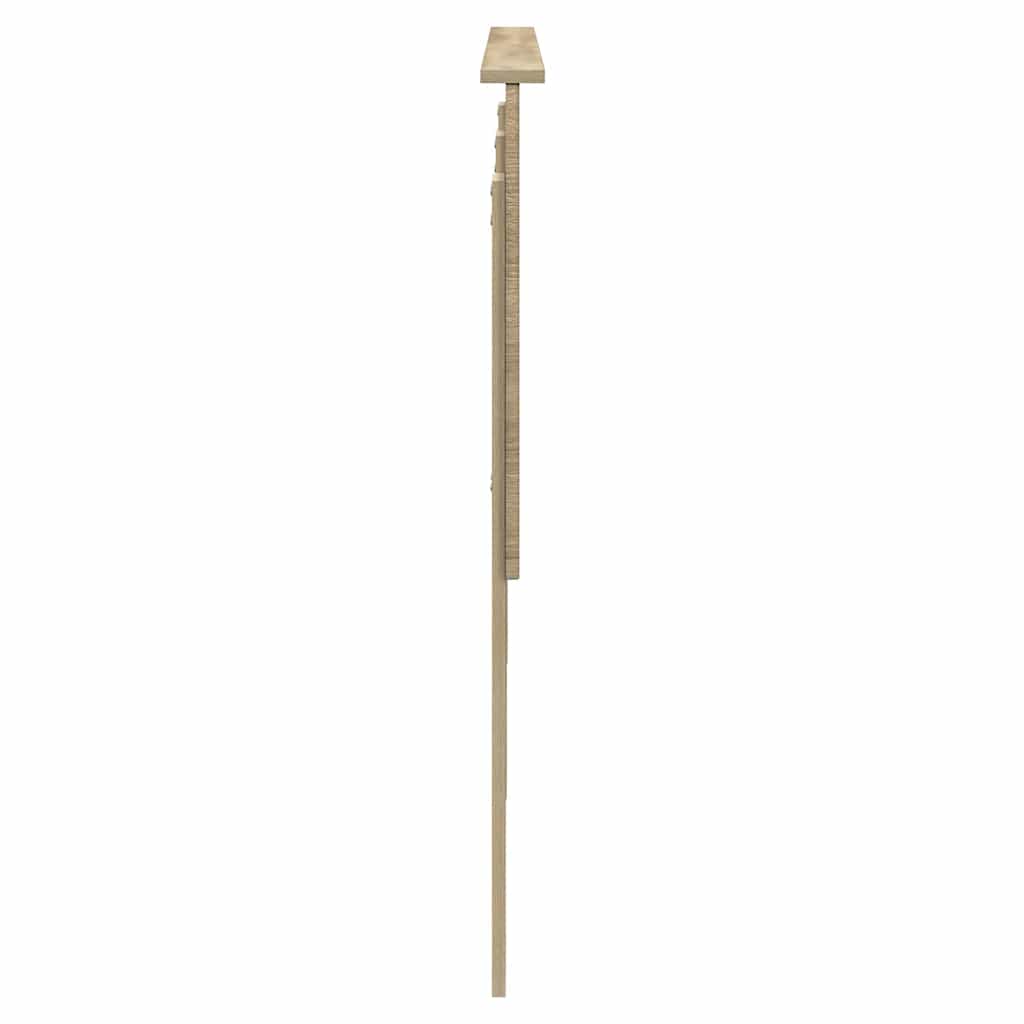 Hoofdbord met hoofdeinde Sonoma Eiken 150 cm Bewerkt hout