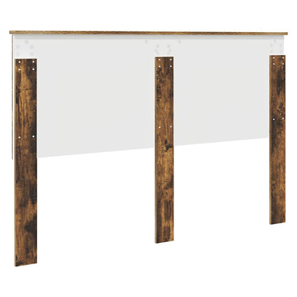 Hoofdbord met hoofdeinde Gerookt eiken 150 cm Bewerkt hout