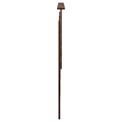 Hoofdbord met hoofdeinde Bruin Eiken 150 cm Bewerkt hout