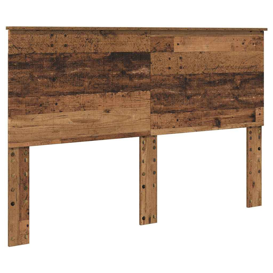 Hoofdbord met hoofdeinde Oud Hout 150 cm Bewerkt hout