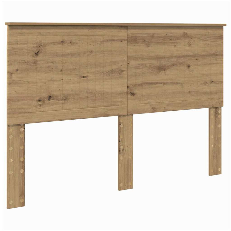 Hoofdbord met hoofdeinde Artisan Eiken 150 cm Bewerkt hout