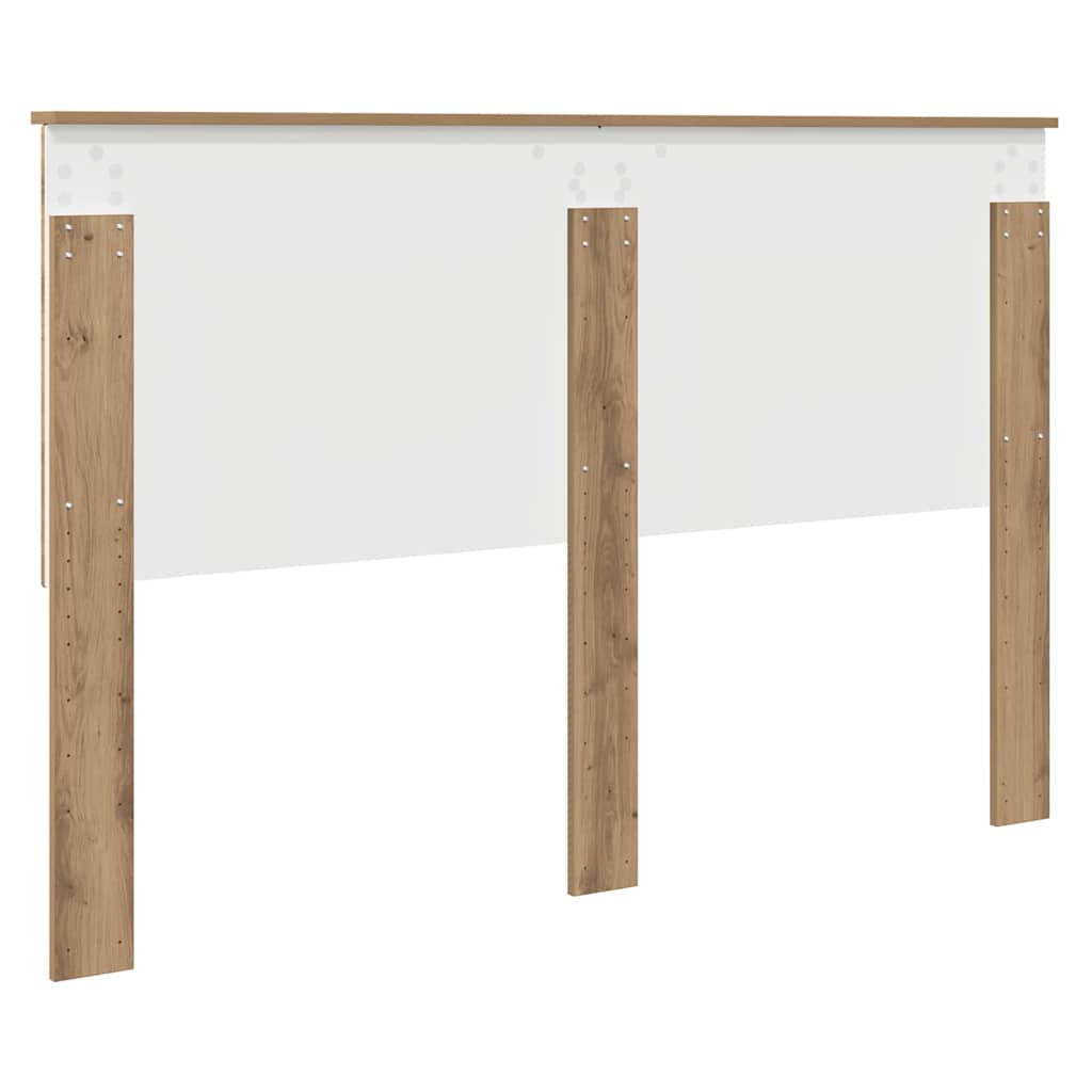 Hoofdbord met hoofdeinde Artisan Eiken 150 cm Bewerkt hout