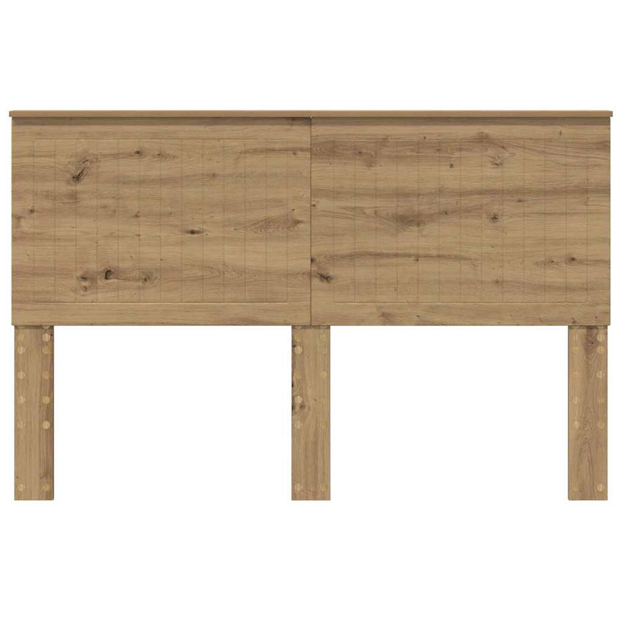 Hoofdbord met hoofdeinde Artisan Eiken 150 cm Bewerkt hout