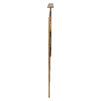 Hoofdbord met hoofdeinde Gerookt eiken 140 cm Bewerkt hout
