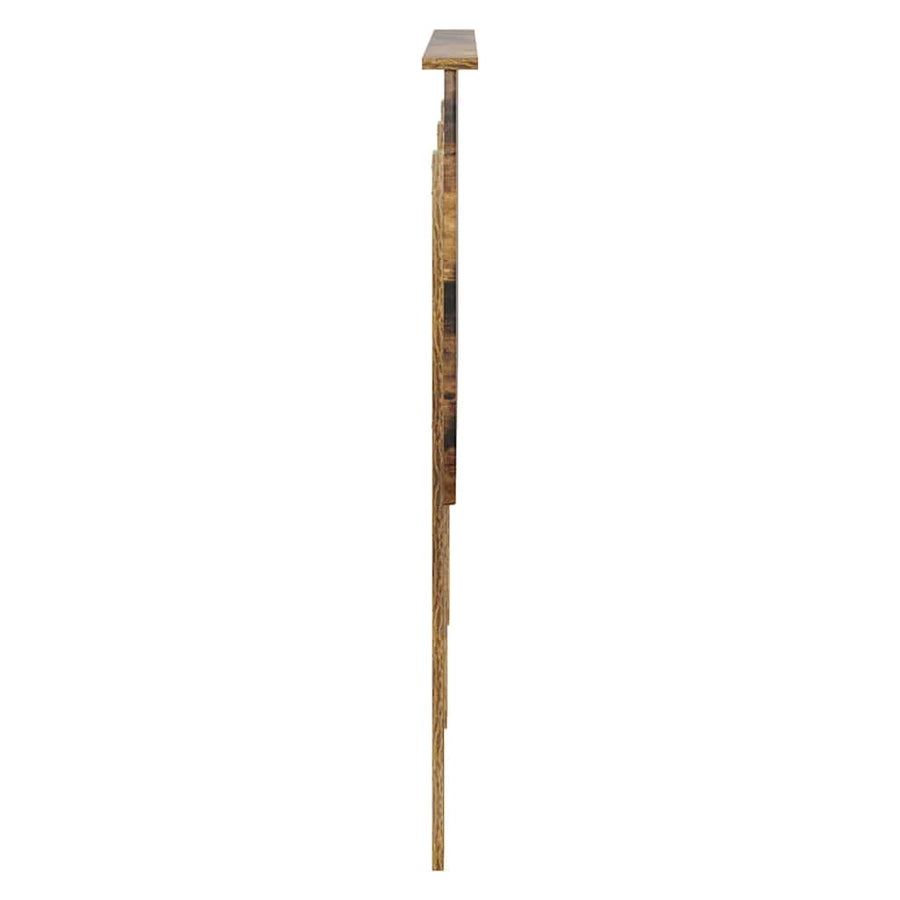Hoofdbord met hoofdeinde Gerookt eiken 140 cm Bewerkt hout
