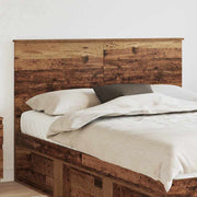 Hoofdbord 140 cm bewerkt hout oud hout