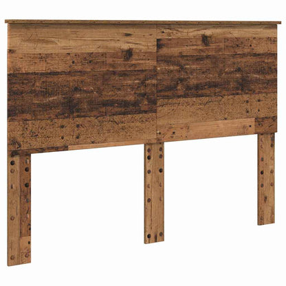 Hoofdbord met hoofdeinde Oud Hout 140 cm Bewerkt hout