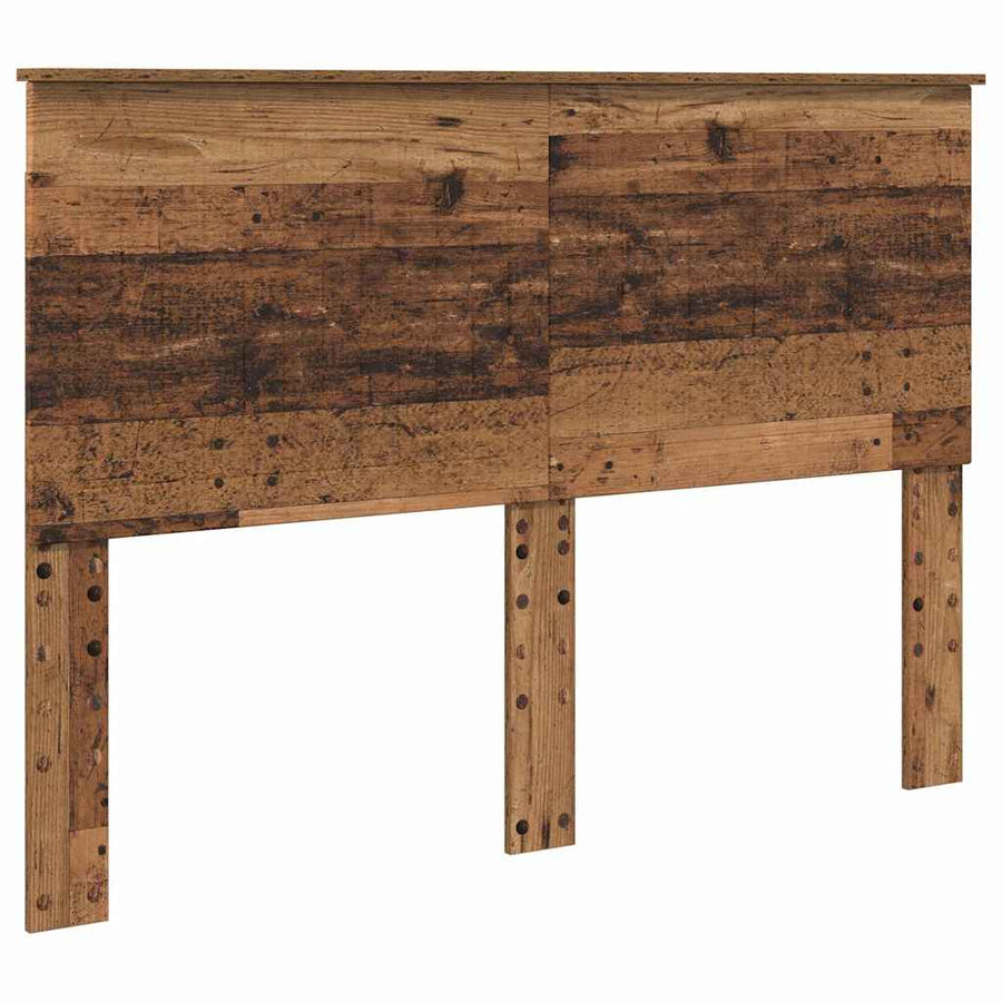 Hoofdbord met hoofdeinde Oud Hout 140 cm Bewerkt hout