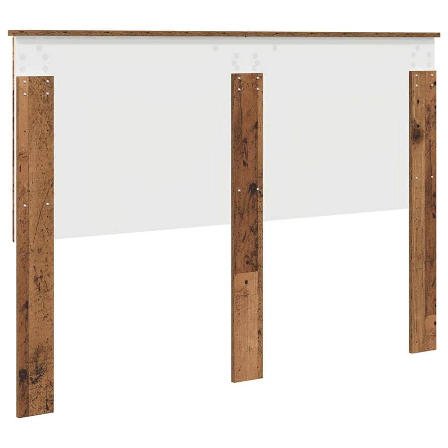 Hoofdbord met hoofdeinde Oud Hout 140 cm Bewerkt hout