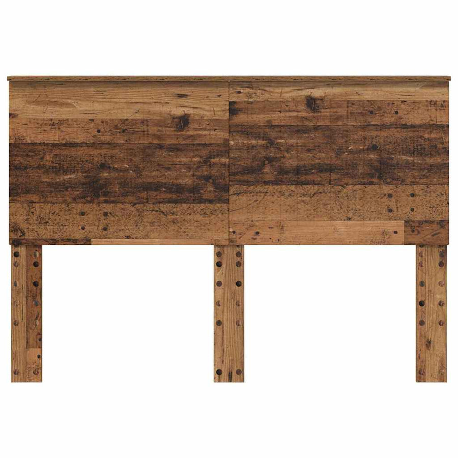 Hoofdbord met hoofdeinde Oud Hout 140 cm Bewerkt hout