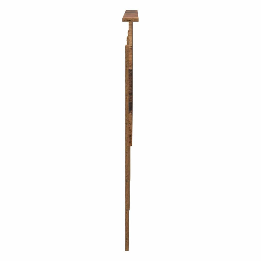 Hoofdbord met hoofdeinde Oud Hout 140 cm Bewerkt hout