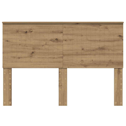 Hoofdbord met hoofdeinde Artisan Eiken 140 cm Bewerkt hout