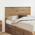 Hoofdbord met hoofdeinde Artisan Eiken 135 cm Bewerkt hout