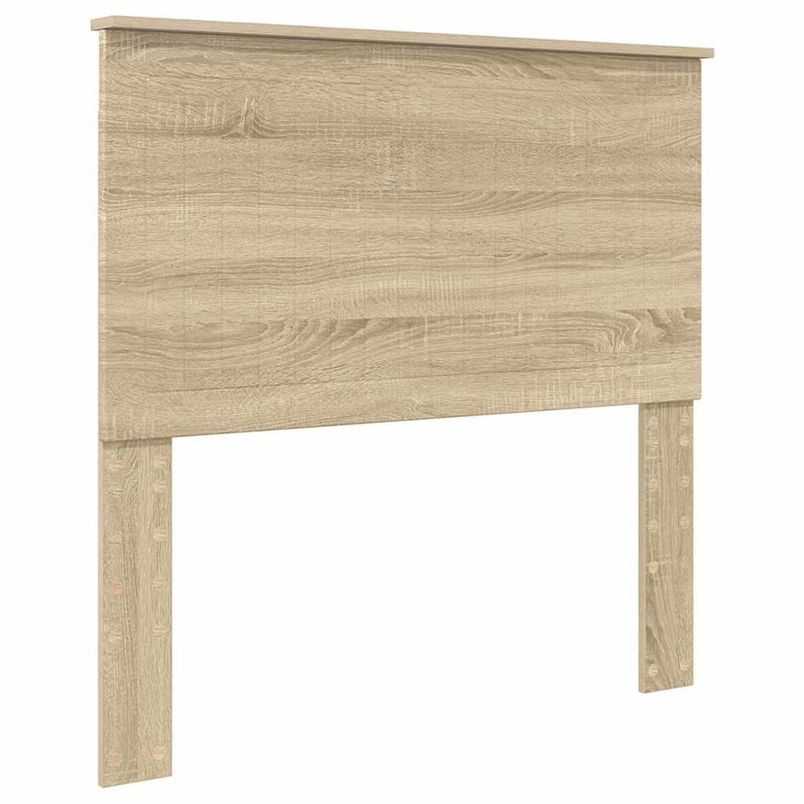 Hoofdbord met hoofdeinde Sonoma Eiken 100 cm Bewerkt hout