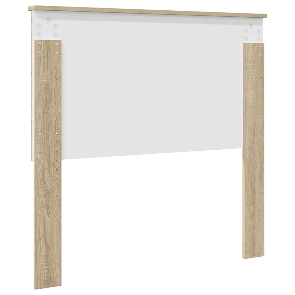 Hoofdbord met hoofdeinde Sonoma Eiken 100 cm Bewerkt hout
