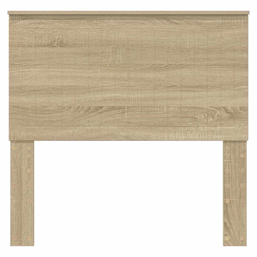 Hoofdbord met hoofdeinde Sonoma Eiken 100 cm Bewerkt hout