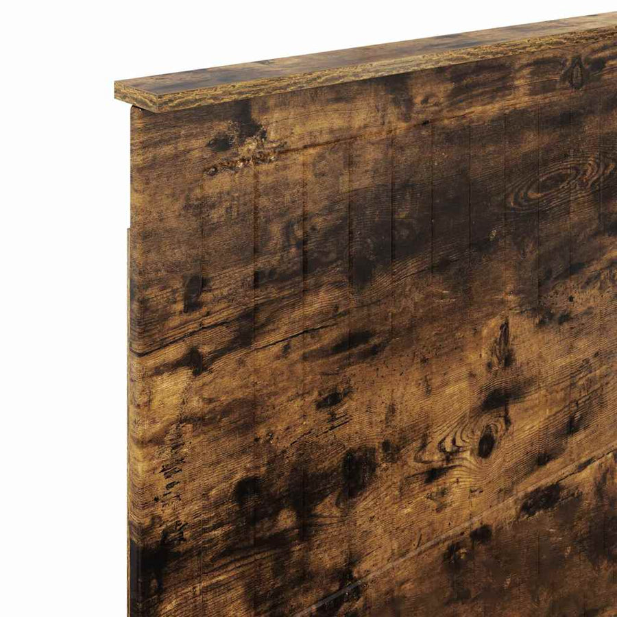 Hoofdbord met hoofdeinde Gerookt eiken 100 cm Bewerkt hout
