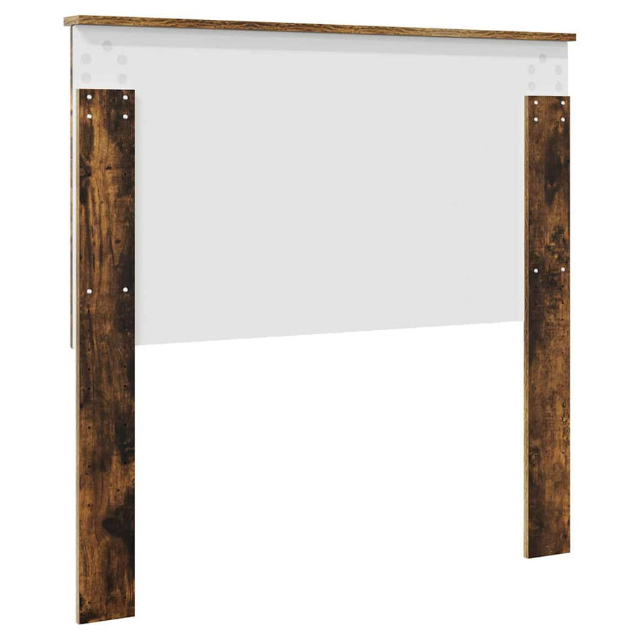Hoofdbord met hoofdeinde Gerookt eiken 100 cm Bewerkt hout