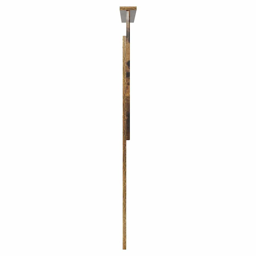 Hoofdbord met hoofdeinde Gerookt eiken 100 cm Bewerkt hout