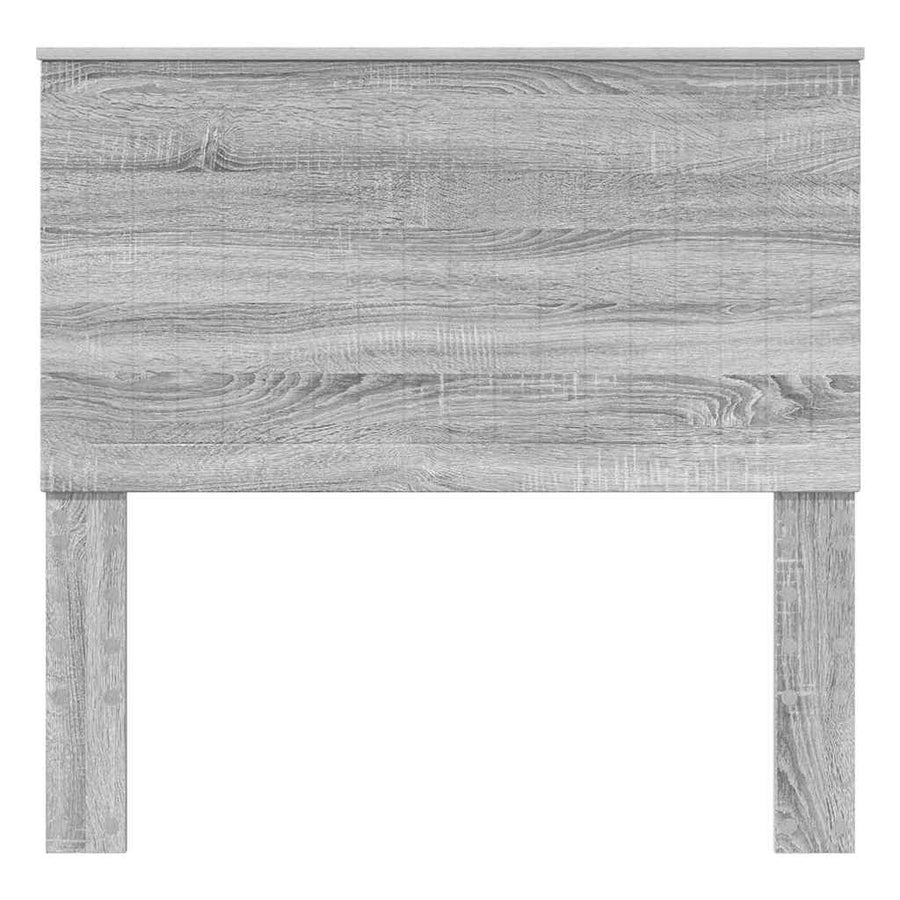 Hoofdbord met hoofdeinde Grijs Sonoma 100 cm Bewerkt hout