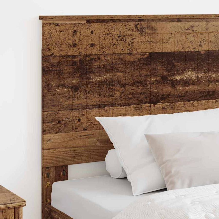 Hoofdbord met hoofdeinde Oud Hout 100 cm Bewerkt hout
