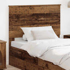 Headboard Old Wood 100 cm Carved Wood