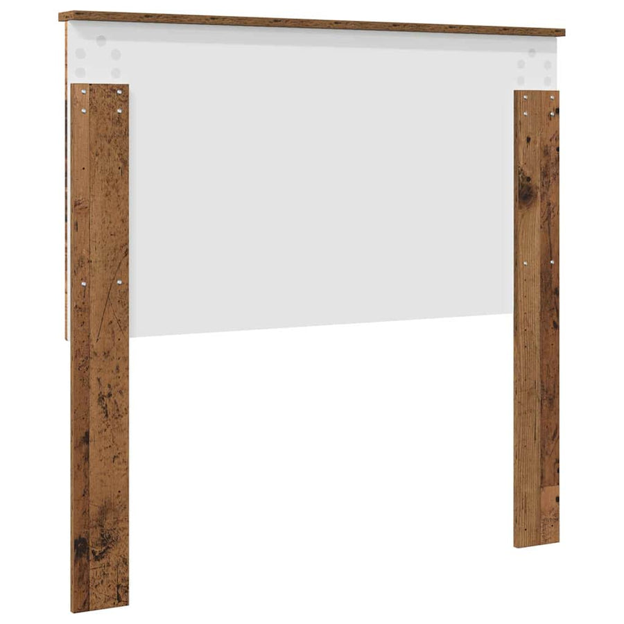 Hoofdbord met hoofdeinde Oud Hout 100 cm Bewerkt hout