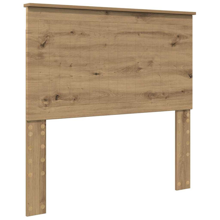 Hoofdbord met hoofdeinde Artisan Eiken 100 cm Bewerkt hout