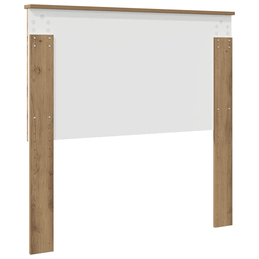Hoofdbord met hoofdeinde Artisan Eiken 100 cm Bewerkt hout