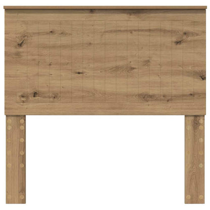 Hoofdbord met hoofdeinde Artisan Eiken 100 cm Bewerkt hout