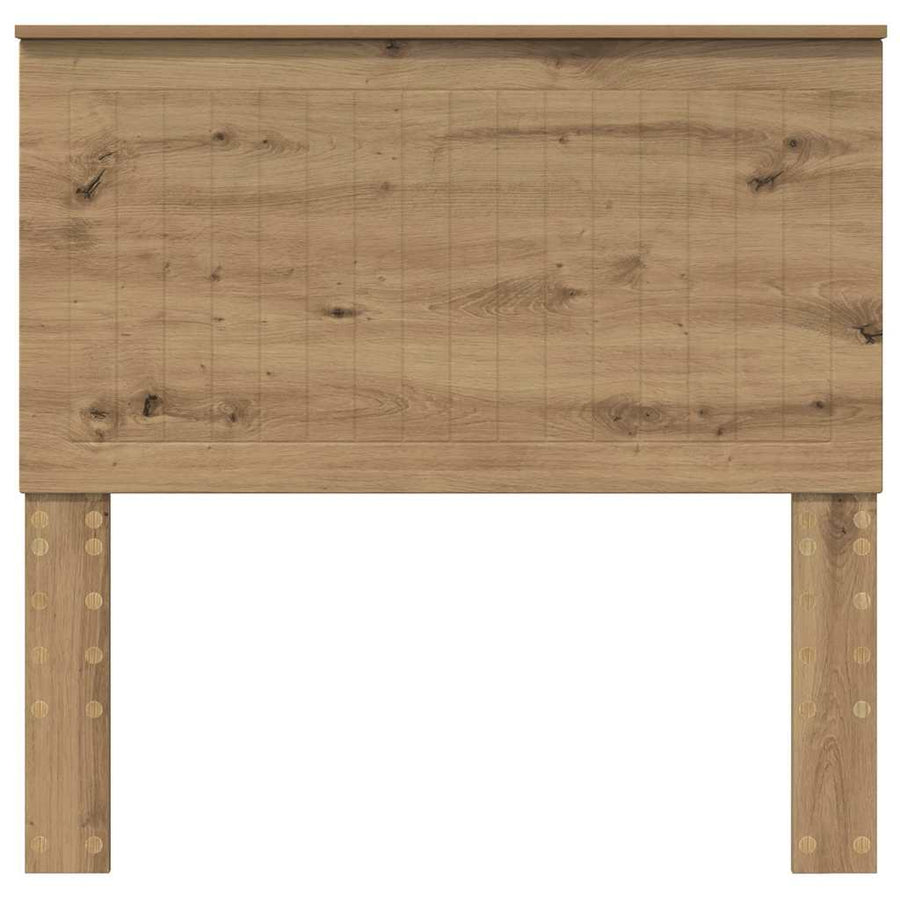 Hoofdbord met hoofdeinde Artisan Eiken 100 cm Bewerkt hout