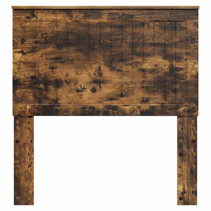 Hoofdbord met hoofdeinde Gerookt eiken 90 cm Bewerkt hout