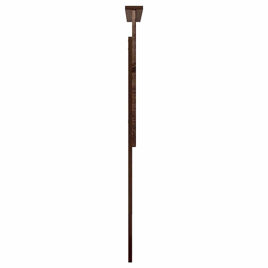 Hoofdbord met hoofdeinde Bruin Eiken 90 cm Bewerkt hout