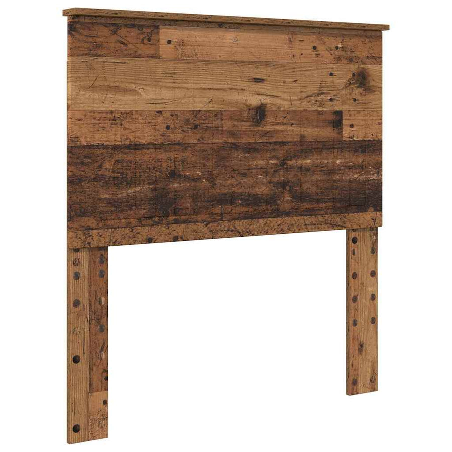 Hoofdbord met hoofdeinde Oud Hout 90 cm Bewerkt hout