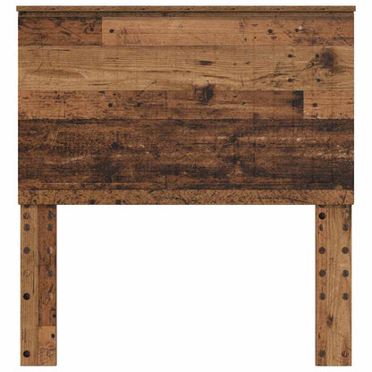 Hoofdbord met hoofdeinde Oud Hout 90 cm Bewerkt hout