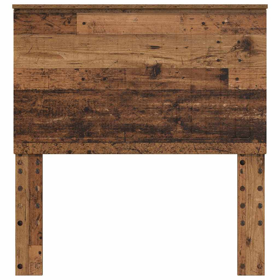 Hoofdbord met hoofdeinde Oud Hout 90 cm Bewerkt hout