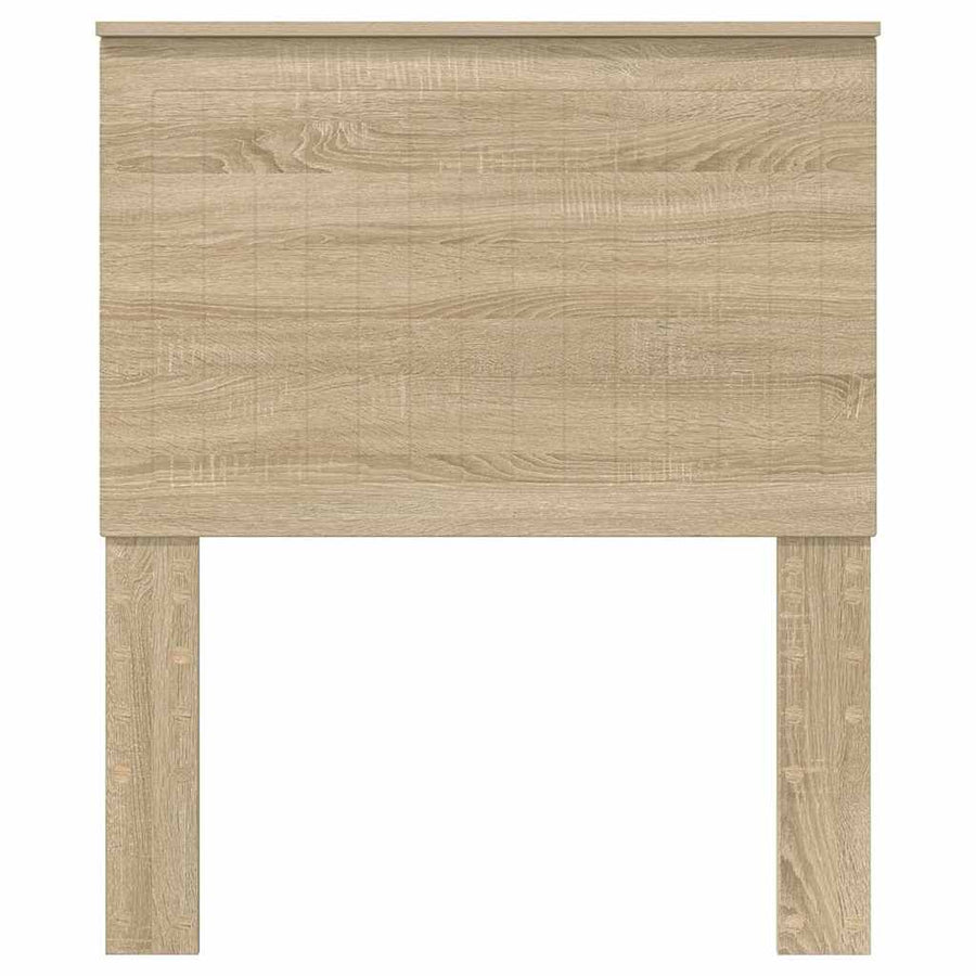Hoofdbord met hoofdeinde Sonoma Eiken 80 cm Bewerkt hout