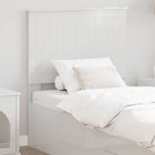 Headboard with Headboard Glossy White 80 cm Engineered Wood