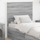 Headboard with Headboard Grey Sonoma 80 cm Engineered wood