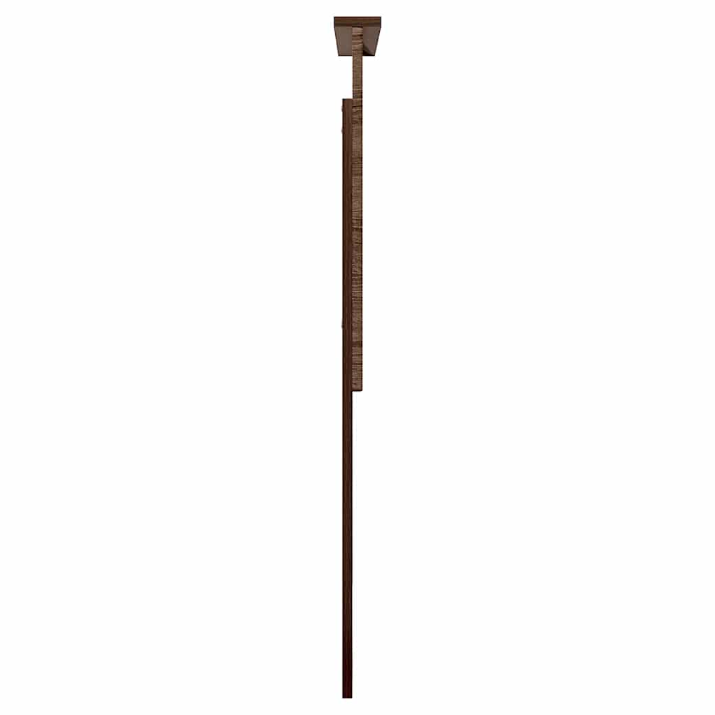 Hoofdbord met hoofdeinde Bruin Eiken 80 cm Bewerkt hout