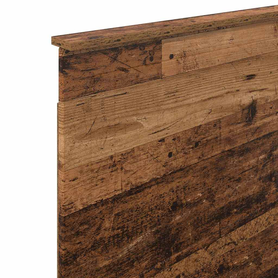 Hoofdbord met hoofdeinde Oud Hout 80 cm Bewerkt hout