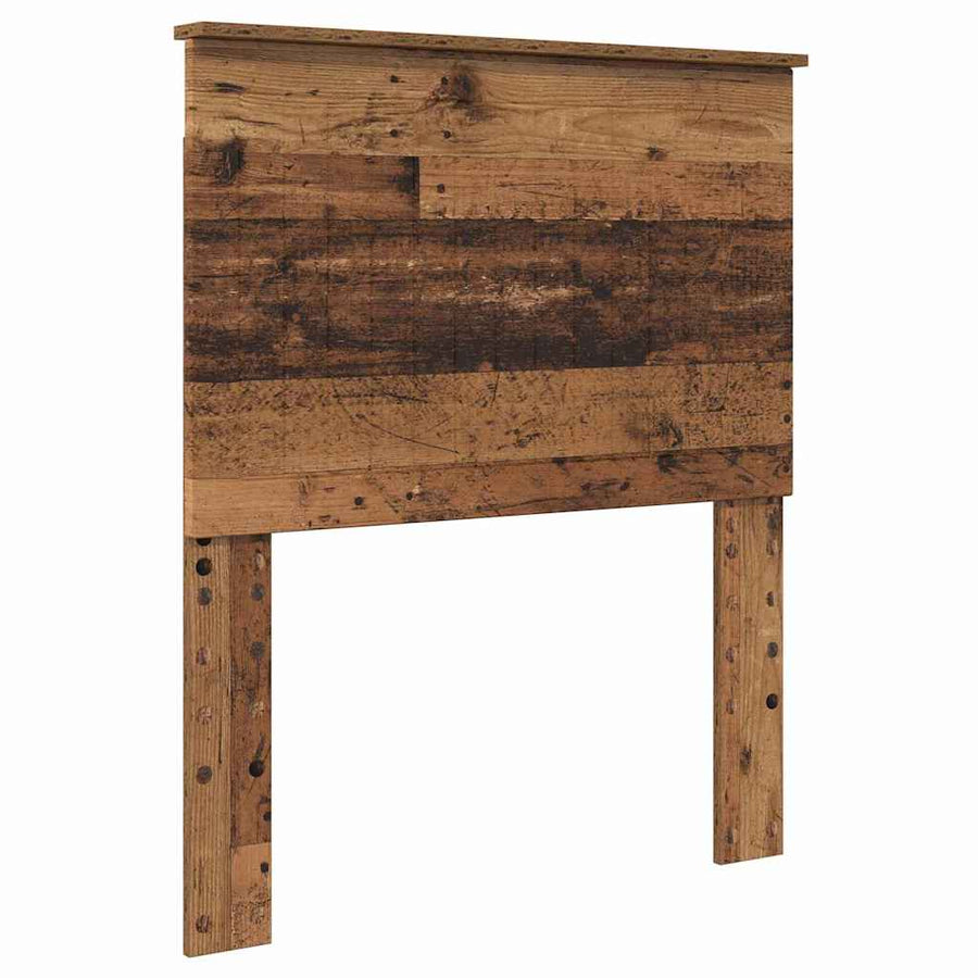 Hoofdbord met hoofdeinde Oud Hout 80 cm Bewerkt hout