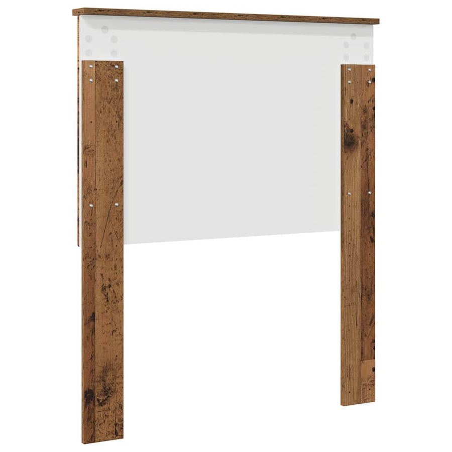 Hoofdbord met hoofdeinde Oud Hout 80 cm Bewerkt hout