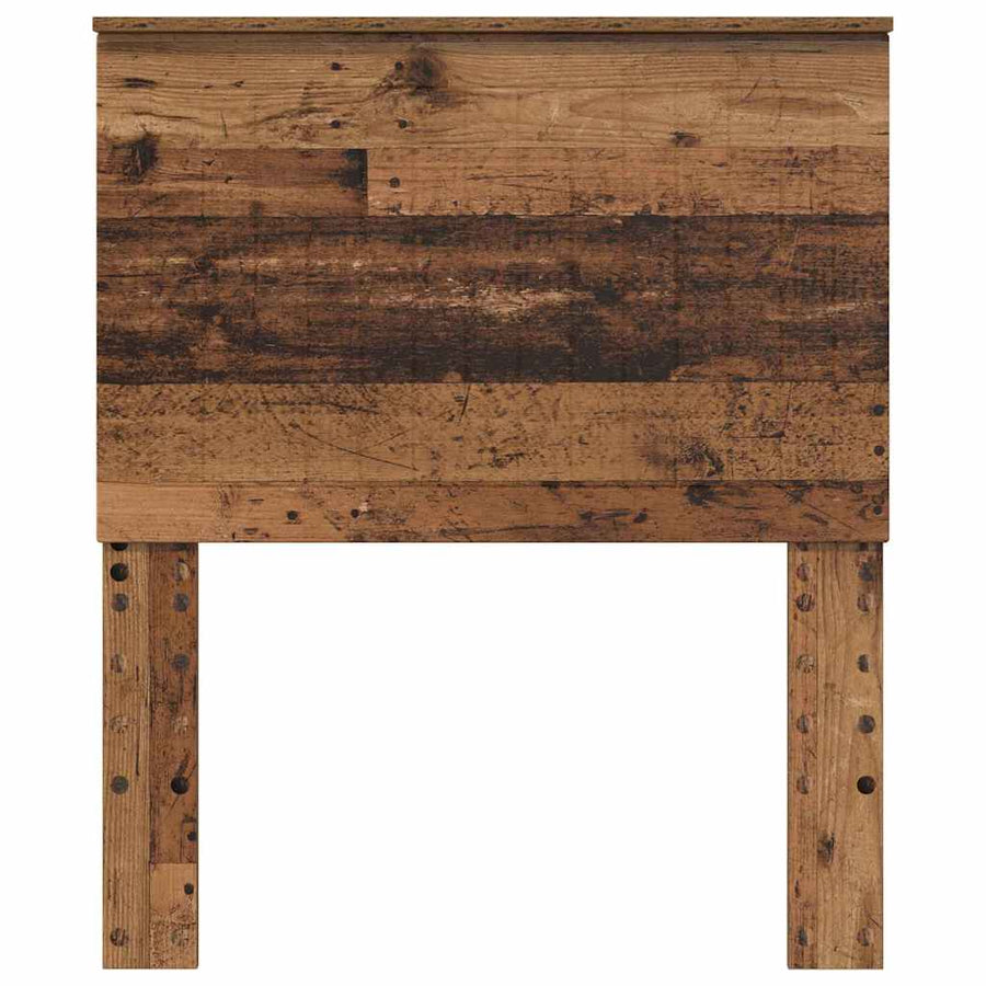 Hoofdbord met hoofdeinde Oud Hout 80 cm Bewerkt hout