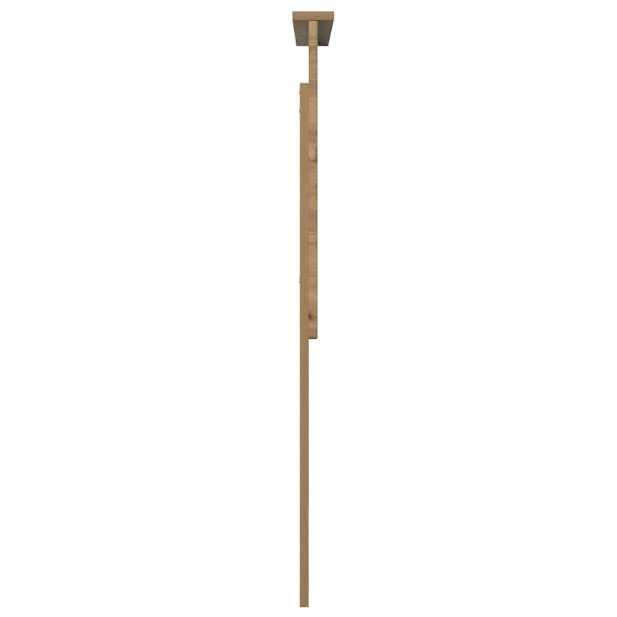 Hoofdbord met hoofdeinde Artisan Eiken 80 cm Bewerkt hout