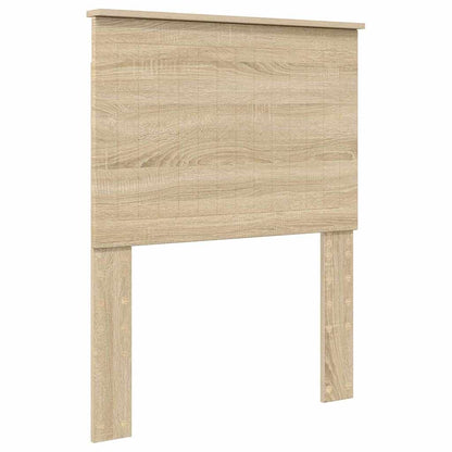 Hoofdbord met hoofdeinde Sonoma Eiken 75 cm Bewerkt hout