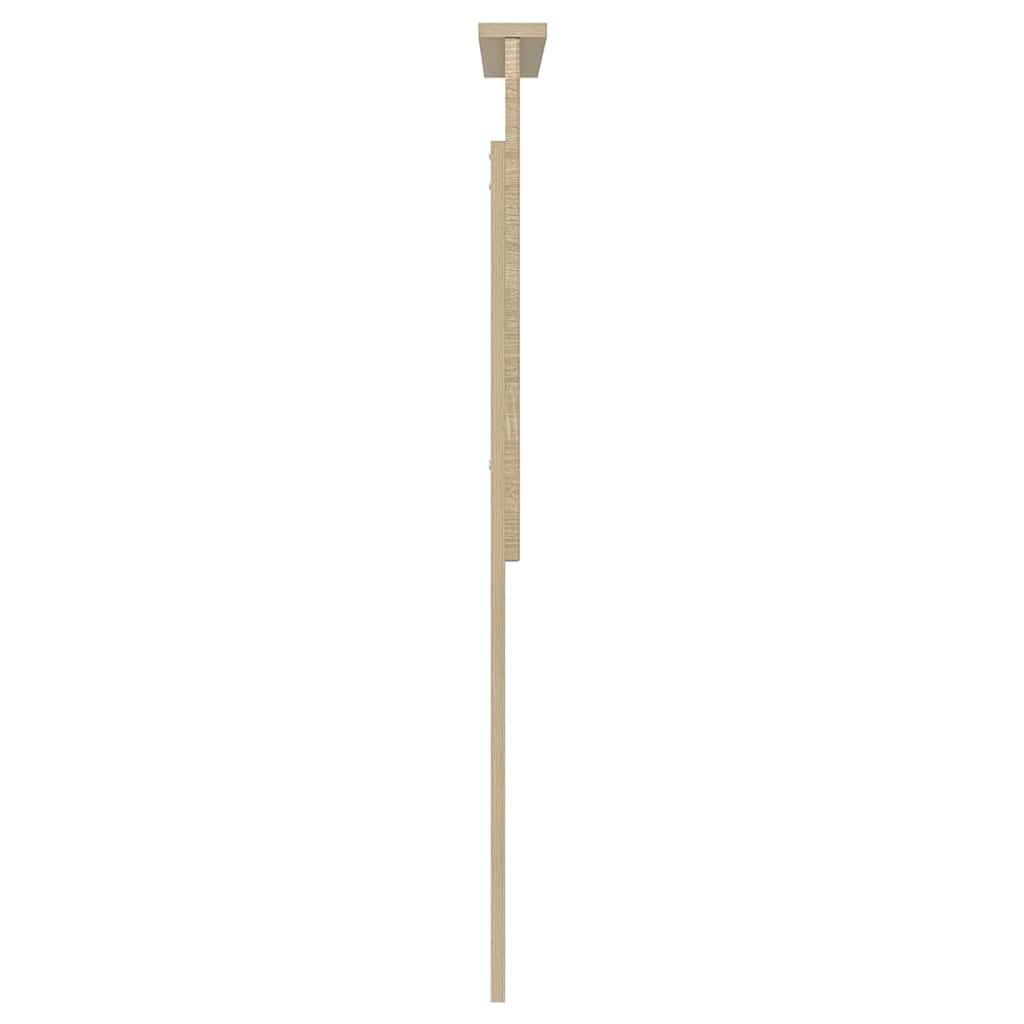 Hoofdbord met hoofdeinde Sonoma Eiken 75 cm Bewerkt hout