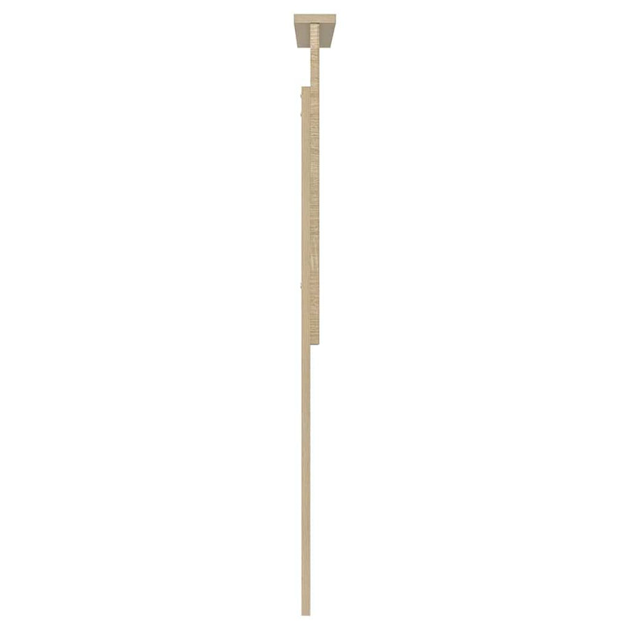 Hoofdbord met hoofdeinde Sonoma Eiken 75 cm Bewerkt hout