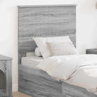 Hoofdbord 75 cm grijs sonoma bewerkt hout